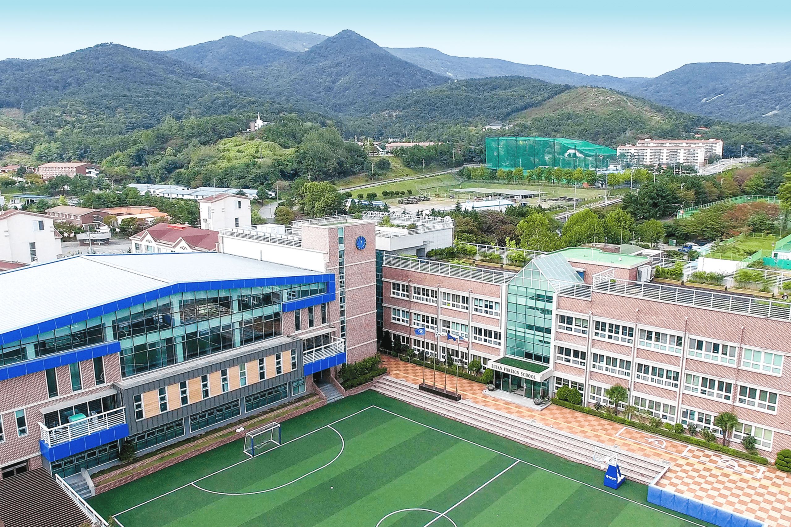 campus top view